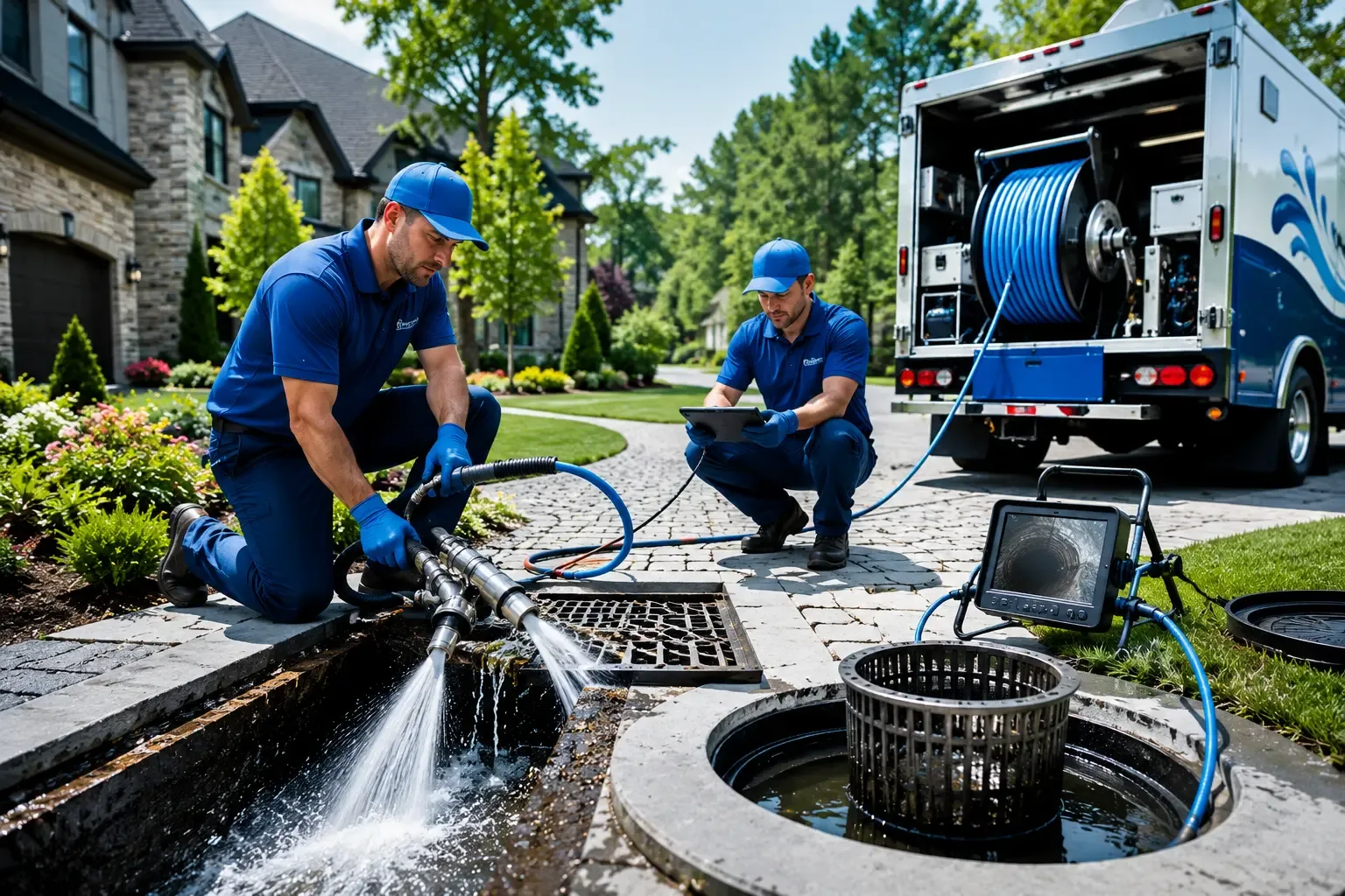 Local outdoor drain cleaning professionals in Center Point, TX