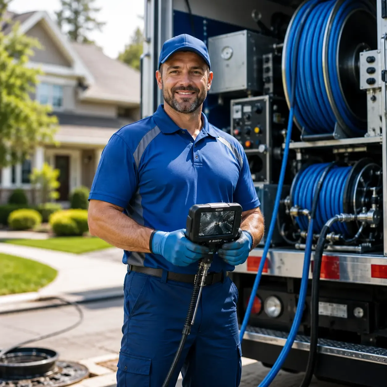 Local outdoor drain cleaning specialists in Center Point, TX